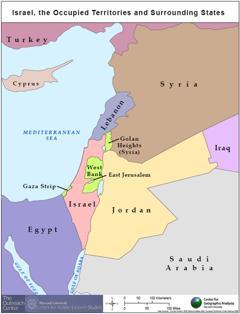 Israel / Palestine Map Series | CGA-Legacy